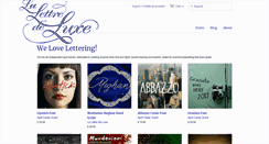 Desktop Screenshot of lalettredeluxe.com